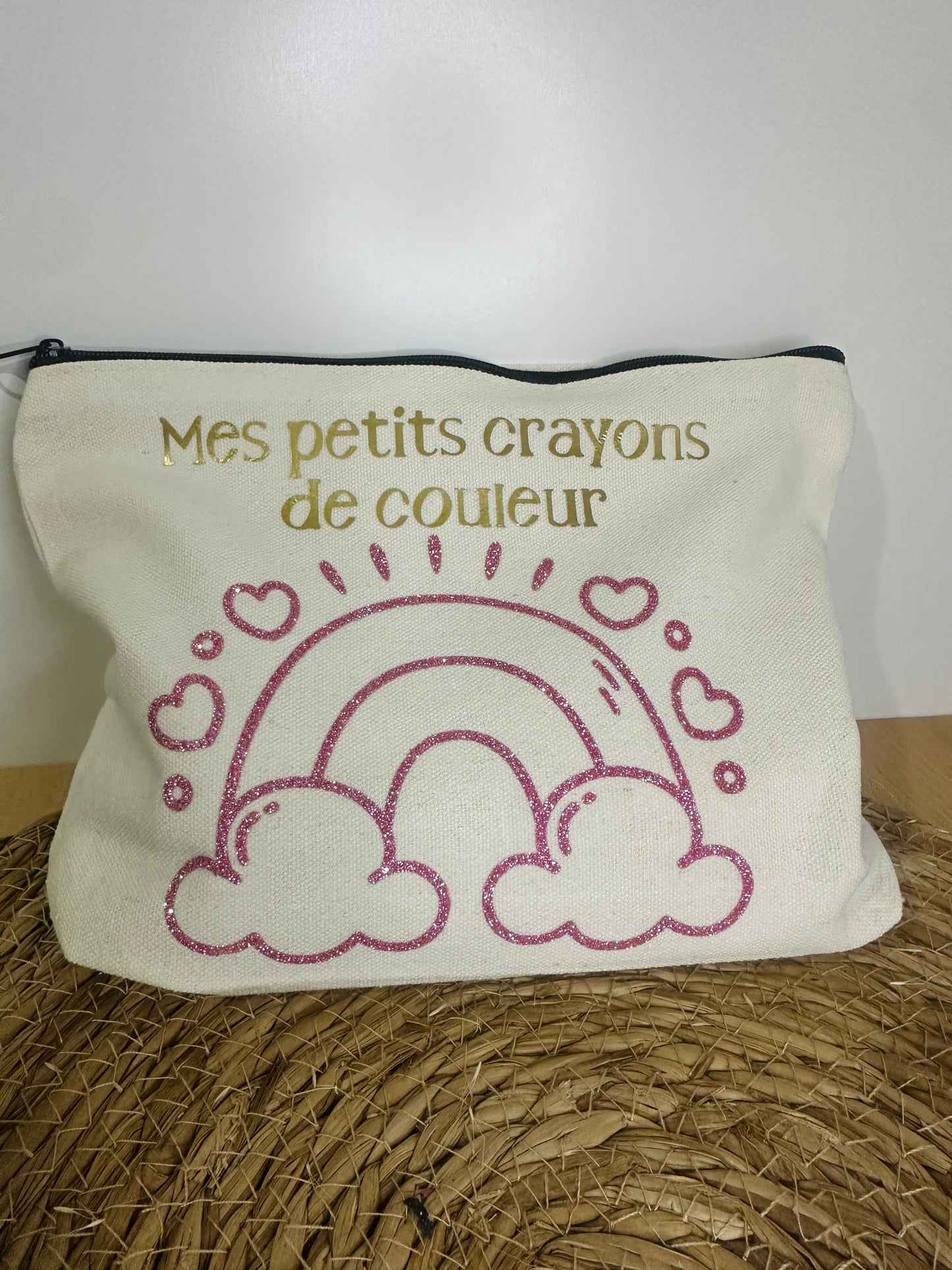 Trousse en toile personnalisée