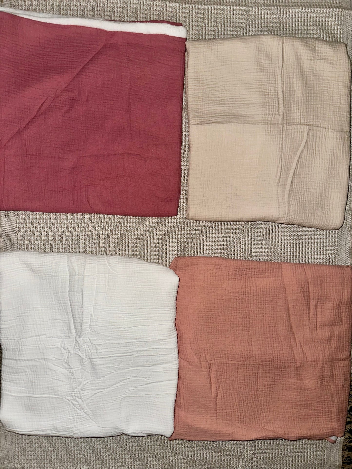 Couverture polaire en gaze de coton