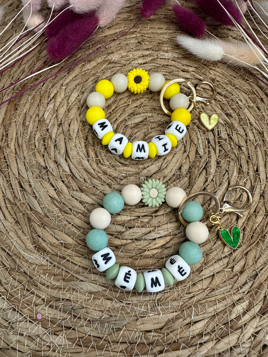 Bijoux de sac / porte clé rond