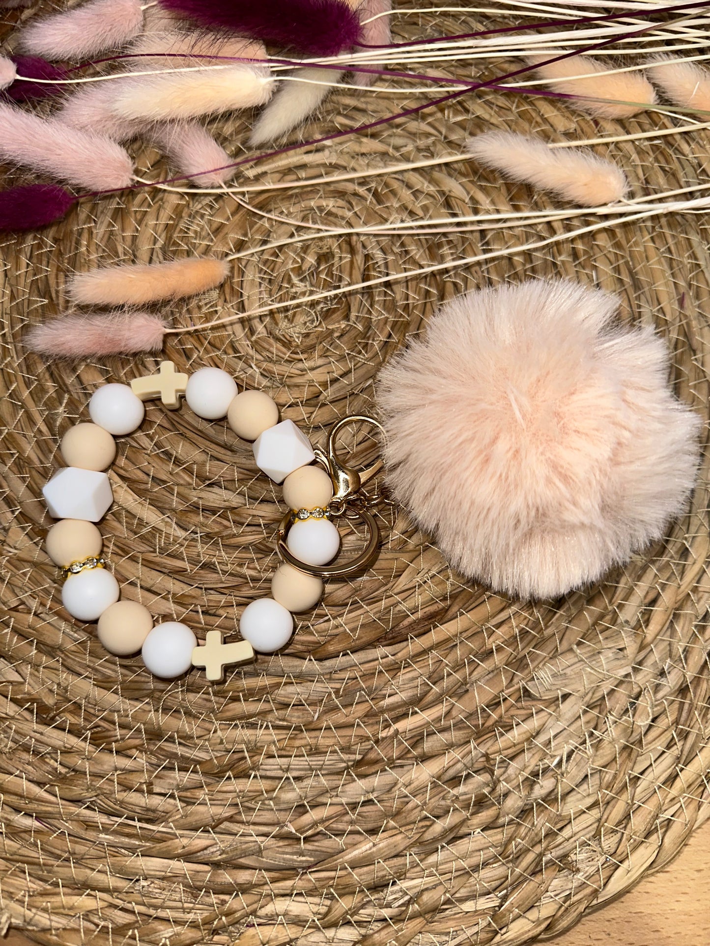 Bijoux de sac / porte clé rond