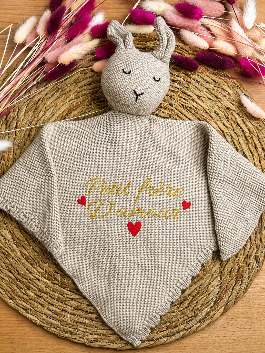 Doudou en maille