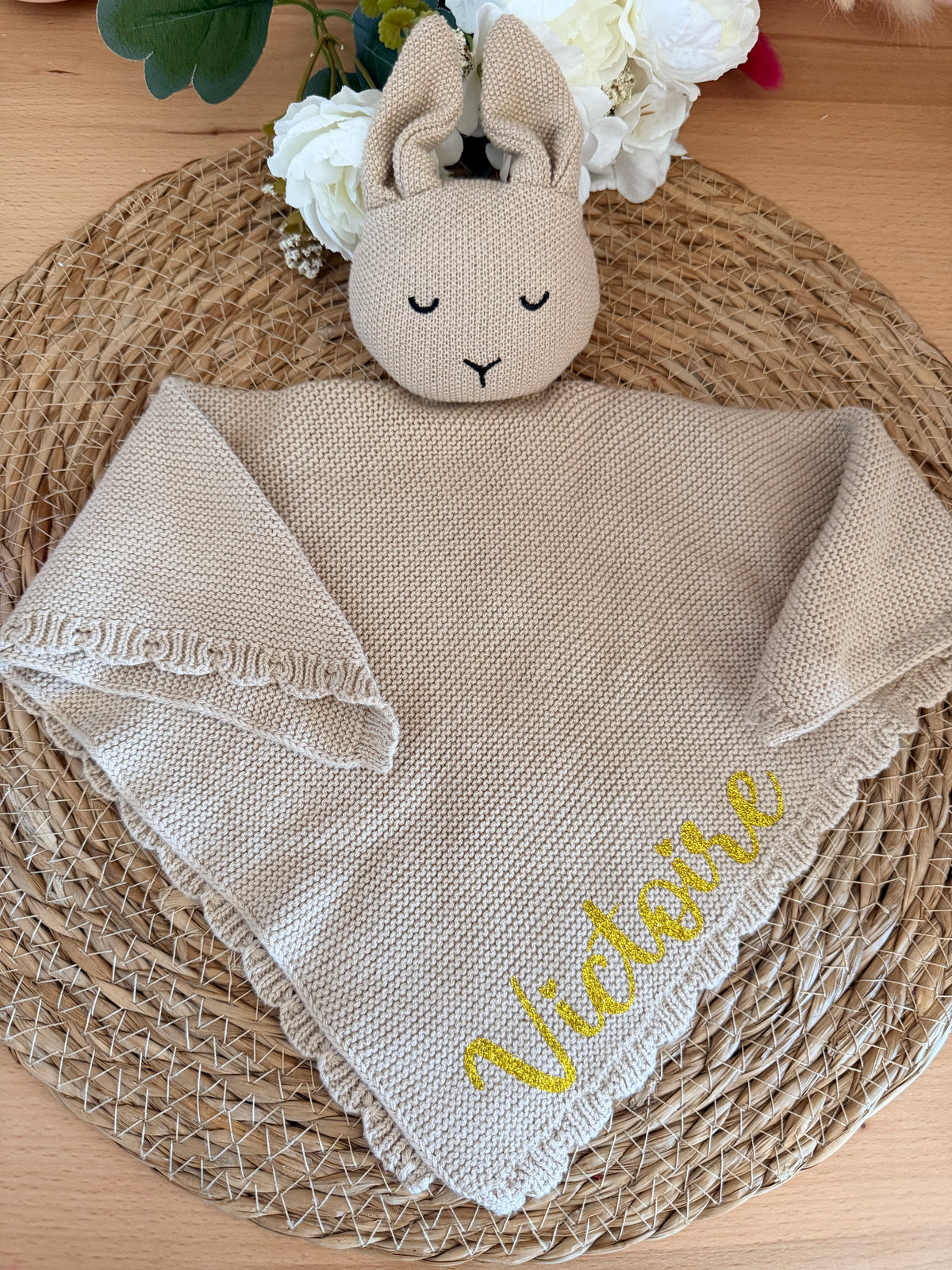 Doudou en maille