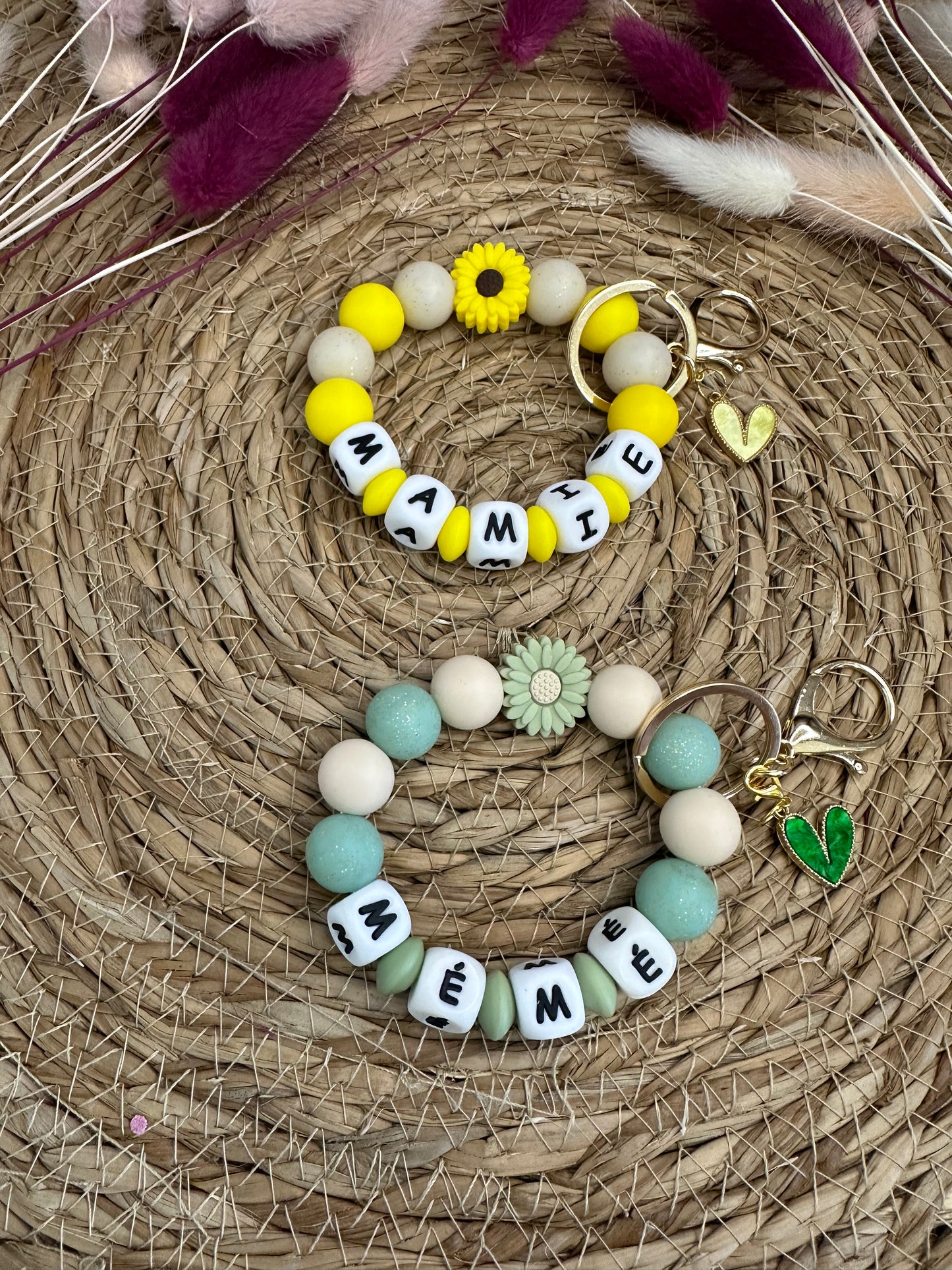 Bijoux de sac / porte clé rond